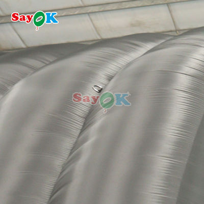 10x6x5.4mH ブラックドーム パーティーのイベントのための充気ステージテント