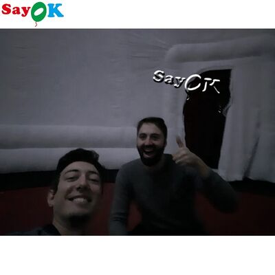 ブラックプロジェクションドームテント 充電式映画テント 移動プラネタリウム 学校用