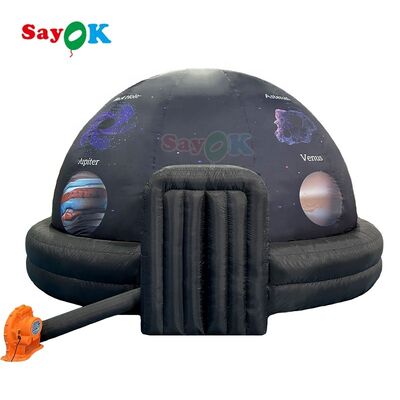 Sayok Free 3D Design 5m Blow up Planetarium Tent Portable Inflatable Projection Dome for Schools Kids