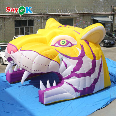 ポータブル防水UV耐性インフレータブルトンネルテント サッカー・アウトドアスポーツイベント用