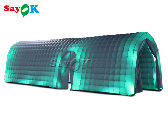 オーダーメイド 充気テント オックスフォード布 ホワイト パーティ 充気トンネル テント