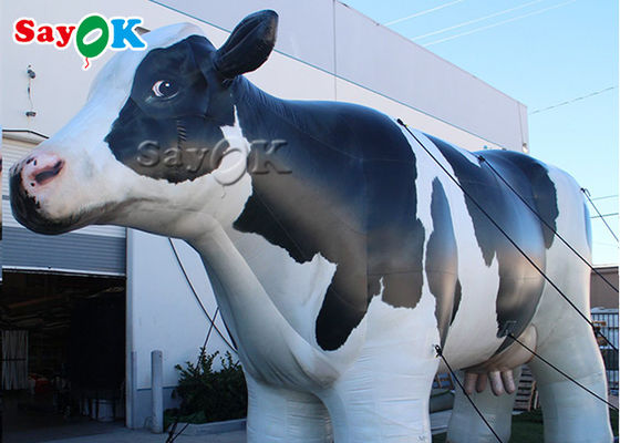 吹き飛ばす アニメ キャラクター PVC ターパウリン 吹き飛ばす 吹き飛ばす 牛乳 農場の装飾用