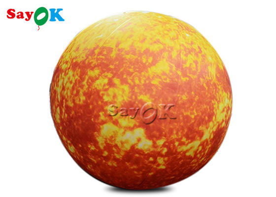 導かれたライトとの3m 10ftの太陽系膨脹可能な日曜日