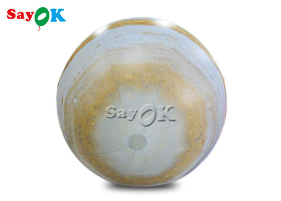 0.25mmポリ塩化ビニール教育機関のための膨脹可能な土星の惑星の気球60インチの