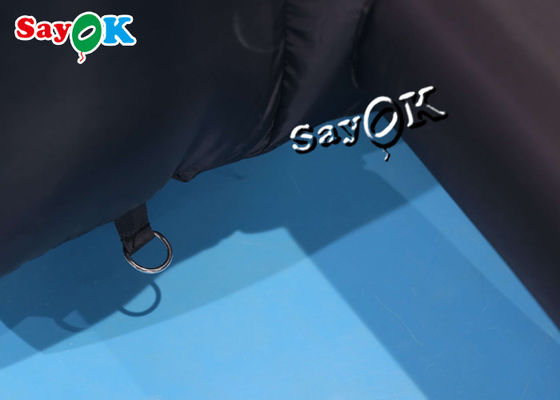 屋外用 充気テント ROHS 7.3m 24ft 黒 充気テント ドア付き