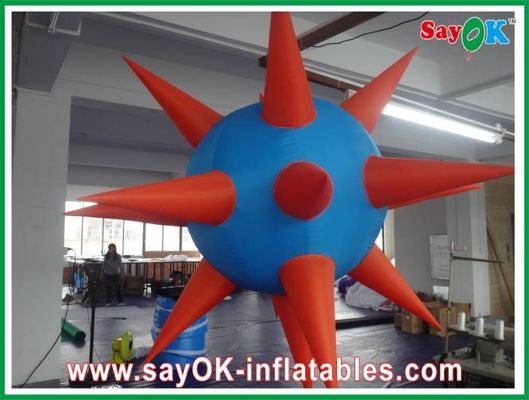 誕生会のために多色刷り膨脹可能な球の膨脹可能な導かれた装飾を変える白熱色