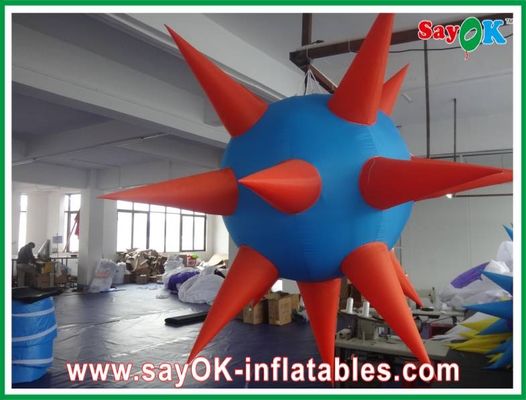 誕生会のために多色刷り膨脹可能な球の膨脹可能な導かれた装飾を変える白熱色