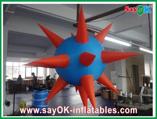 誕生会のために多色刷り膨脹可能な球の膨脹可能な導かれた装飾を変える白熱色