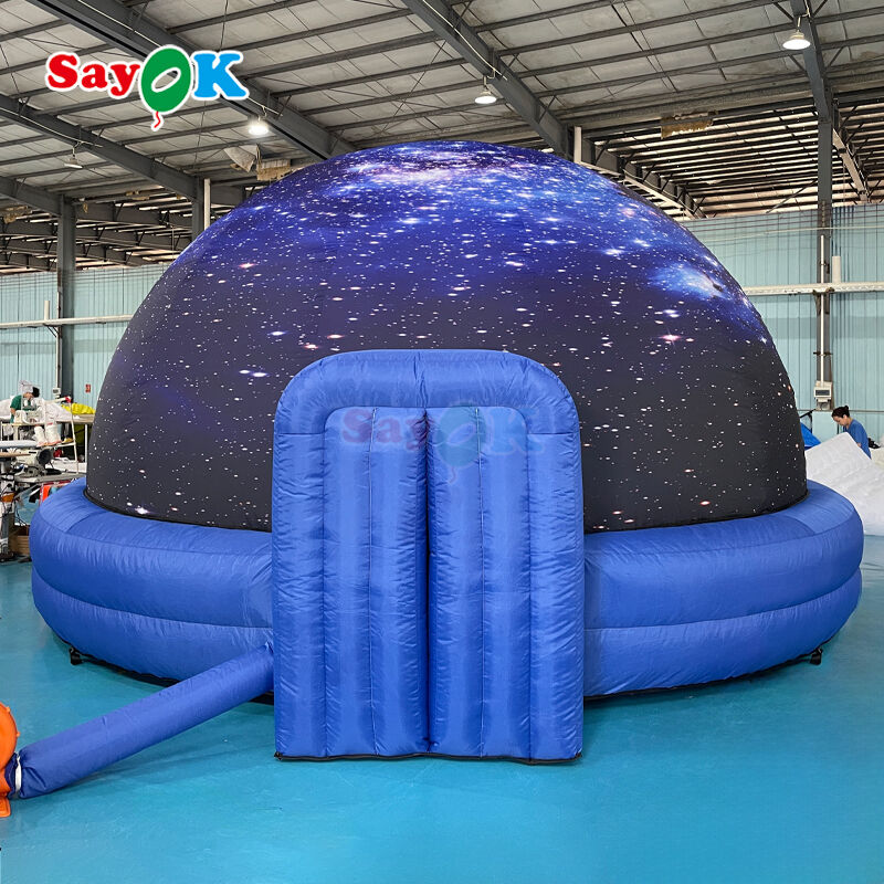 SAYOK 100%完全遮光 防火素材 インフレータブル プラネタリウムドーム (学校・イベント向け 無料3Dデザイン付き)