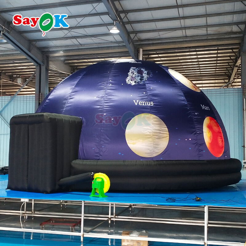 SAYOK 100% ブラックアウト 防火 膨張型惑星館ドーム 学校や博物館のための無料3Dデザインサービス