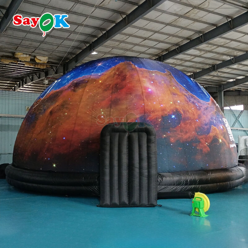 プロモビルの膨らませられる惑星館ドーム 10m 学校用