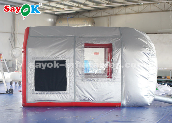 充電式車用テント 移動式充電式車用空気テント 駐車場用ワークステーション フィルターシステム