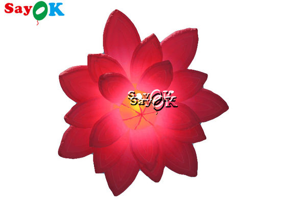 1.5mの膨脹可能なつく装飾の結婚式の掛かる花