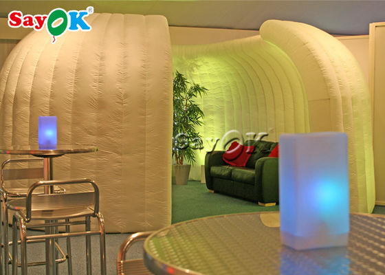 膨脹可能な家族のテント家のでき事のための注文6.5x2.4mH携帯用膨脹可能な党ドームのテント