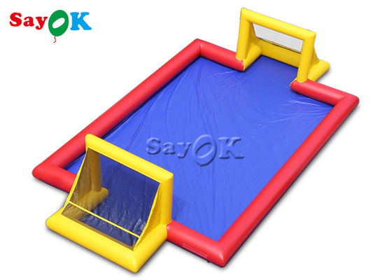 子供のための膨脹可能なフットボール競技場を印刷する子供の膨脹可能なゲーム10x7x2.5mHデジタル