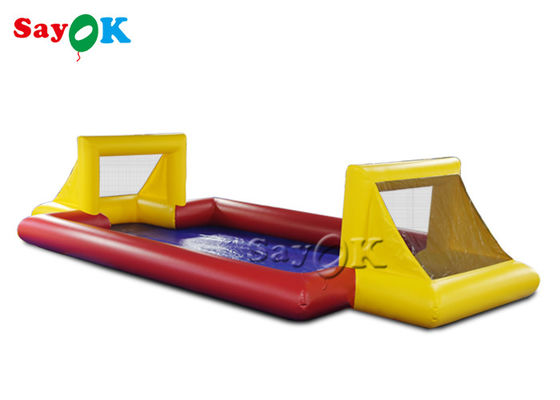 膨脹可能なサッカー ボールのゲームの相互膨脹可能なスポーツのゲーム気密ポリ塩化ビニールのサッカー競技場