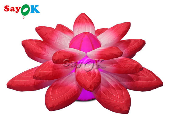 はすを掛ける赤く膨脹可能なライトが付いている3.28ftのロビーの段階の装飾